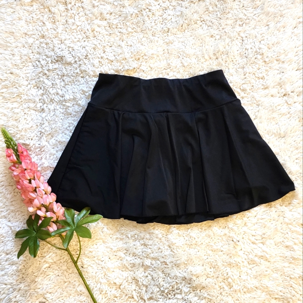 Halara Black Tennis Skirt